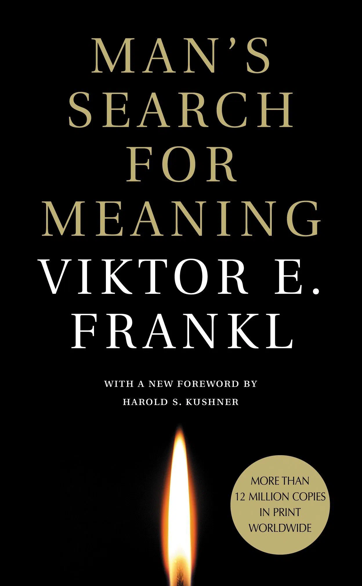 Man's Search for Meaning — cover