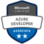 Microsoft Certified: Azure Developer Associate badge