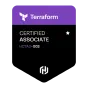 HashiCorp Certified: Terraform Associate (003) badge